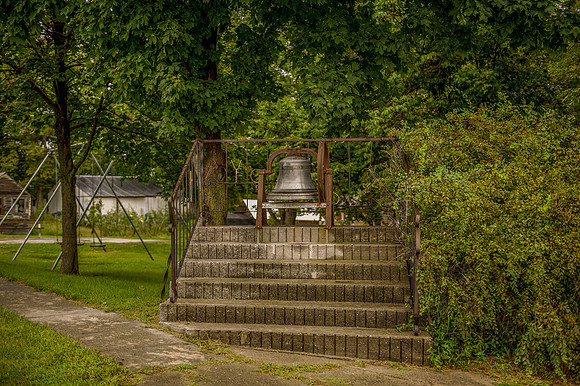 A bell in Yorktown, Iowa