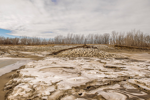 Missouri River on the Missouri Side_