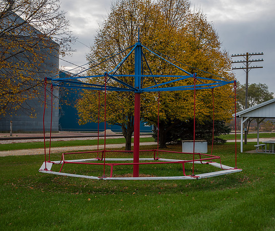 Old Merry Go Round in Casey Iowa