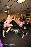 Match 4 _Team Lariat ("JoeDozer" Joey Anderson & Shawn Nautilus) vs. The Super Daniels Bros. (Paul & Joey)